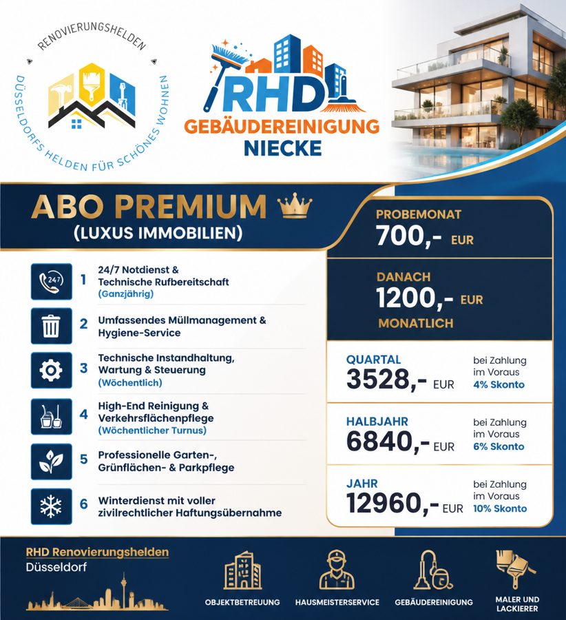 Abo Premium – Weil Ihre Immobilie nur das Beste verdient